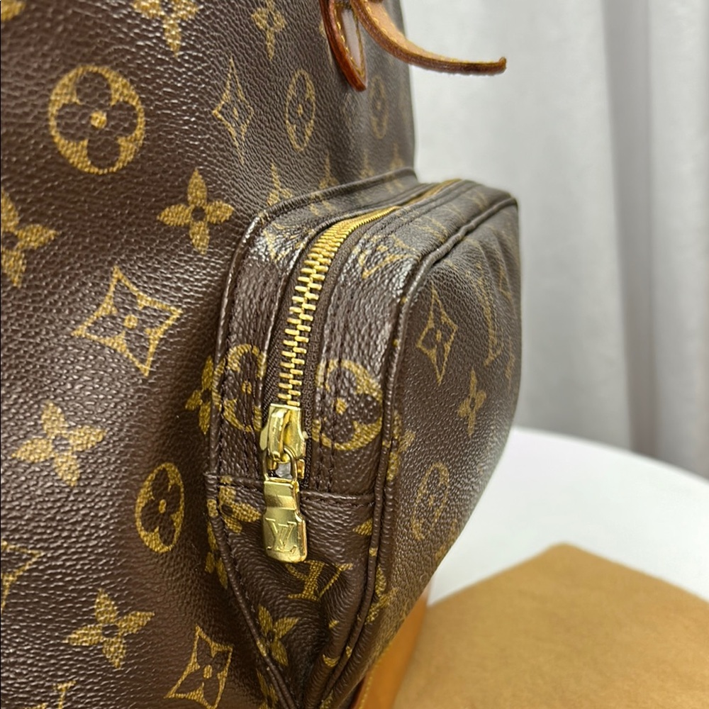 Louis Vuitton Brown Monogram Backpack - Picture 3 of 16